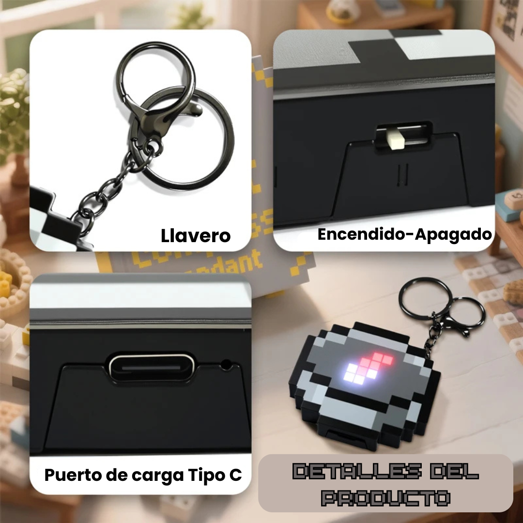 Brújula Inspirada en Minecraft