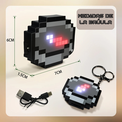 Brújula Inspirada en Minecraft